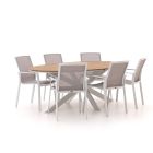 Bellagio Dranera/Fidenza oval 220 cm Gartenmöbel-Set 7-teilig stapelbar