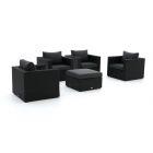 Forza Barolo Sessel Lounge-Set 5-teilig