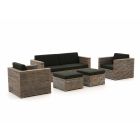 ROUGH-C Sessel-Sofa Lounge-Set 5-teilig
