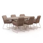 Intenso Isorella/ROUGH-Y Ellips 240 cm Gartenmöbel-Set 7-teilig