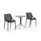 Forza Ripi/Aziano ø 60 cm Balkon-Set 3-teilig