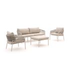 Bellagio Nova Siri Sessel-Sofa Lounge-Set 4-teilig