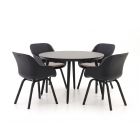 Hartman Le Soleil Element/Sophie Studio ø 128 cm Gartenmöbel-Set 5-teilig
