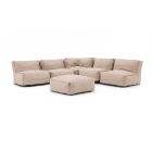 Manifesto Lonato Eck Sitzsack Lounge-Set 6-teilig