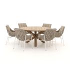 Manifesto Novara/ROUGH-Y ø150 cm Gartenmöbel-Set 7-teilig