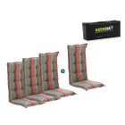 Madison 4er Hochleher Auflagen Set