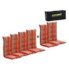 Madison 6er Hochleher Auflagen Set