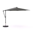 Glatz Sunwing Casa Ampelschirm ø 330 cm - Anthrazit -Aluminium - (155) (inkl. Shadowline Sonnenschirmständer) (inkl. Schutzhülle)