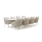 SUNS Dolce/Palermo 280 cm Low Dining Gartenmöbel-Set 9-teilig