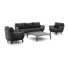 Bellagio Sorico Sessel-Sofa Lounge-Set 4-teilig