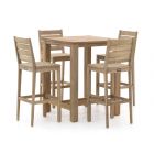 ROUGH-S/ROUGH-X 80 cm Gartenbar-Set 5-teilig