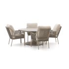 Tierra Outdoor Liv/Moreno Low Dining Gartenmöbel-Set 5-teilig