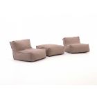 Manifesto Lonato Sitzsack Lounge Balkon-Set 3-teilig