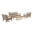ROUGH Batang Sessel-Sofa Lounge-Set 4-teilig