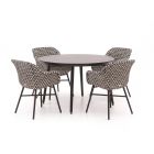 Hartman Delphine/Sophie Studio ø 128 cm Gartenmöbel-Set 5-teilig