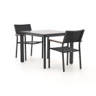 Bellagio Roma/Sestino 90 cm Gartenmöbel-Set 3-teilig stapelbar