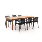 Forza Cali/Liverpool 210 cm Gartenmöbel-Set 7-teilig stapelbar