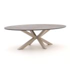 Bellagio Induno Ellips Gartentisch 200x100 cm