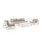 Forza Liri Sessel-Sofa Lounge-Set 4-teilig