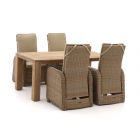 Intenso Umbria/ROUGH-X 200 cm Gartenmöbel-Set 5-teilig verstellbar