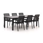 Bellagio Dranera/Fidenza 220 cm Gartenmöbel-Set 7-teilig stapelbar