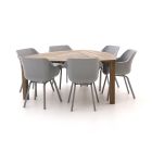 Hartman Sophie Element/Rough-S Triangular 170 cm Gartenmöbel-Set 7-teilig