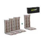 Madison 4er Hochleher Auflagen Set