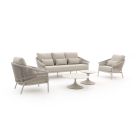 SUNS Santorini/Nova Sessel-Sofa Lounge-Set 5-teilig