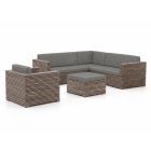 ROUGH-C Ecklounge-Set 5-teilig 6-Sitzer
