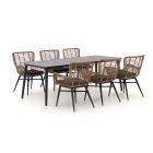 Intenso Asti/Sora 220 cm Gartenmöbel-Set 7-teilig