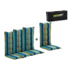 Madison 4er Hochleher Auflagen Set