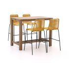 Manifesto Mussa/ROUGH-X 135 cm Gartenbar-Set 5-teilig stapelbar