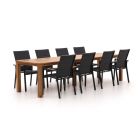 Bellagio Albinea/Oxford 300 cm Gartenmöbel-Set 9-teilig stapelbar