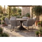 SUNS Noli/Nova ø 150 cm Gartenmöbel-Set 7-teilig