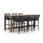 Manifesto Rivola/ROUGH-X 240 cm Gartenbar-Set 7-teilig