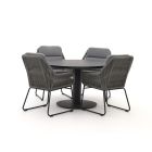 Intenso Isorella/La Fonte ø 120 cm Gartenmöbel-Set 5-teilig