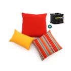Dekokissen Set Timeless Stripe Orange