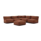 Manifesto Lonato Eck Sitzsack Lounge-Set 6-teilig