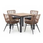 Intenso Asti/Fidenza 90 cm Gartenmöbel-Set 5-teilig