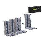 Madison 4er Hochleher Auflagen Set