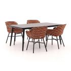 Hartman Delphine/Sophie Studio 170 cm Gartenmöbel-Set 5-teilig