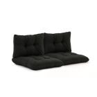 Madison Florance Loungekissen Set Sitz ca. 73x73 cm Rücken ca. 73x43 cm 4-teilig