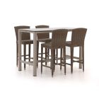 Intenso Sergio/Trecenta 150 cm Gartenbar-Set 5-Teilig