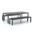 Bellagio Fidenza 220 cm Picknick Sitzgruppe 3-teilig