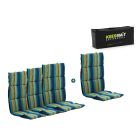 Madison Fiber Hochleher Auflagen Set von 4