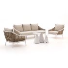 Apple Bee Milou/Tusa Sessel-Sofa Lounge-Set 5-Sitzer 6-teilig