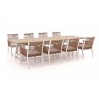 Manifesto Rivola/Bresimo 330 cm Gartenmöbel-Set 9-teilig