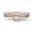 Tierra Outdoor Rivera Dining Lounge-Set 3-teilig