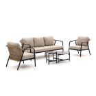 Hartman Nice Sessel-Sofa Lounge-Set 5-teilig