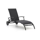 Bellagio Lugo Gartenliege mit Rädern